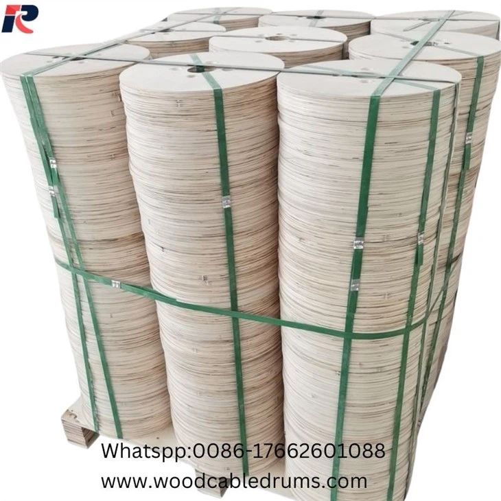 Plywood Flange 500mm Wire Rope Reel