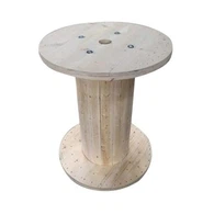 Tambour de câble en bois de taille-personnalisée